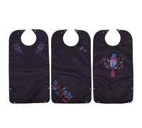 3 Pcs Protettore Dell'abbigliamento Domestico Mangiare Bavaglini