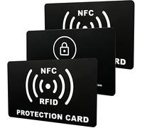 3 Pcs Protezione RFID/NFC,Carta Blocco per Credito Contactless