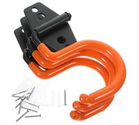 3 Pcs Rastrelliera Attrezzi Da Giardino Strumento Garage Ganci Per