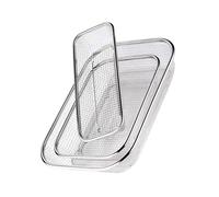 3 Pcs Rastrelliera Scolapiatti Cesto Portaoggetti Cestino Di Scarico