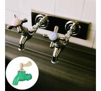 3 Pcs Rubinetto Ferro Gancio Per Tubo Da Giardino Parete Raccordi Tubi