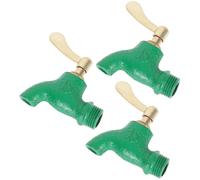 3 Pcs Rubinetto Ferro Raccordi Per Tubi Da Giardino Rubinetti Esterni