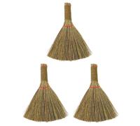 3 Pcs Scopa Piccola Di Paglia Spazzola Per Pulizia Della Scrivania