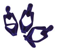 3 Pcs Scultura Statua Decorazione Da Tavolo Del Pensatore