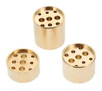 3 Pcs Sedile Per Incenso A Riflusso Porta Uso Domestico Bruciatore Rame