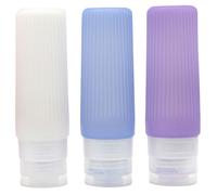 3 Pcs Set Bottiglie Da Viaggio Contenitori Per Lozioni Di Lozione