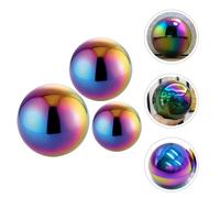 3 Pcs Sfera Da Giardino Esterno Sfere Specchio Che Guarda La Palla