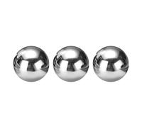3 Pcs Sfere Precisione 1-1/2\" Diam. G25 Acciaio Cromato per Cuscinetti
