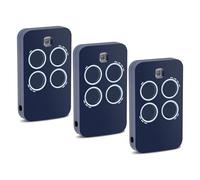 3 Pcs Sostituzione telecomando genius, 433,92MHz 4 Canali compatibile con GENIUS ECHO TX4 433 RC,ECHO TX2 433 RC,TE443H BRAVO