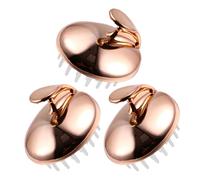 3 Pcs Spazzola Per Il Cuoio Capelluto Della Doccia Massaggio Alla Testa