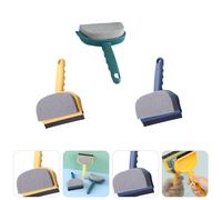 3 Pcs Spazzola Per Pulizia Tergicristallo Doccia Spazzolare Con Spatola