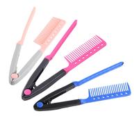 3 Pcs Spazzola Piastra Lisciante Per Capelli Pettine Il Tasto Piastri