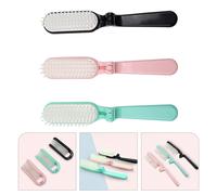 3 Pcs Spazzola Pieghevole Da Viaggio Pettine Portatile Per Capelli