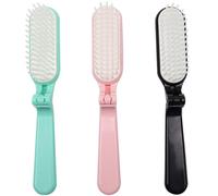 3 Pcs Spazzola Pieghevole Pettine Da Viaggio Per Capelli Portatile