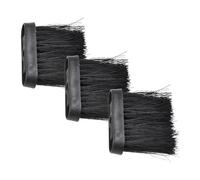 3 PCS Spazzole per Camino e Stufa con Manico, Spazzola per Camino, Scopa di Ricambio per Posate da Caminoconfezione di Ricambio Allungata, Manico in Legno, Spazzola per Pulizia Camino e Stufa