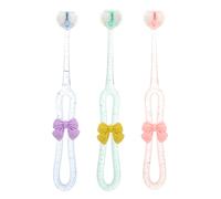 3 Pcs Spazzolino Denti Morbido Soft Da Triplo Lato Per Pulizia Orale