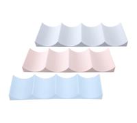 3 Pcs Stackable Wine Rack Porta Bottiglie Frigo Espositore Organizzatore Per