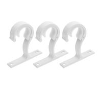 3 Pcs Staffe Fisse Per Aste Tende Staffa Bastone Montaggio Soffitto
