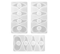 3 Pcs Stampi in Resina Per Segnalibri Stampo Colata Silicone Fai Da Te Gioielli