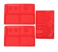 3 Pcs Stampi in Silicone Stampini Stampo Da Cottura Della Torta Per Le Vacanze