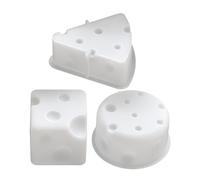 3 Pcs Stampo Candela Per Cioccolato in Silicone Forniture Le Candele