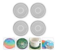 3 Pcs Stampo in Silicone Per Sottobicchiere Sottobicchieri Fai Da Te Tazza