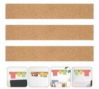 3 Pcs Strisce Per Lavagna Memo Senza Cornice Bacheca Di Sughero Ufficio