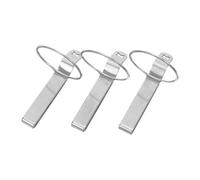 3 Pcs Supporto Per Torcia Elettrica Escursionismo Campeggio Clip Cintura Vita
