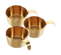 3 Pcs Tazzina Caffe Espresso Acciaio Inox Tazze Di Salsa Inossidabile