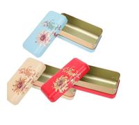 3 Pcs Tea Container for Office Storage Cofanetto The Contenitore Per Il Tè