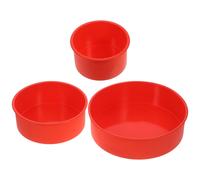 3 Pcs Teglia Crostata Stampo Dolci Pirottini Muffin Da Forno Per Barrette