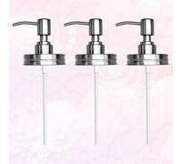 3 Pcs Testa Della Pompa in Acciaio Inossidabile Dosatore Liquidi