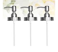 3 Pcs Testa Della Pompa in Acciaio Inossidabile Dosatore Liquidi