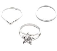 3 pcs Toe Rings Cubic Zirconia Various Types Band Joint Toe ring set for Women Beach Barefoot Gift Nice processing