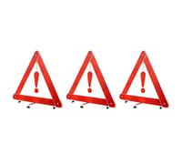 3 Pcs Triangoli Di Sicurezza Per Camion Triangolo Emergenza Veicoli