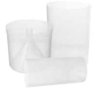 3 Pcs Tubo Di Misurazione in Plastica Della Pioggia Collettore Acqua Piovana