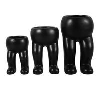 3 Pcs Vasetti Per Fiori Vasi Piccoli Floreali Decorazione Pentola Di