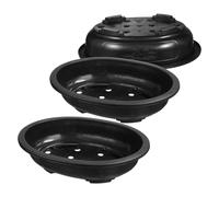 3 Pcs Vasetti Per Fiori Vaso Da Esterno Vasi Piantine Nursery Pot