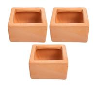 3 Pcs Vasetti Piantine Vasi Per Piante Da Fiori Giardino Vaso Rossi