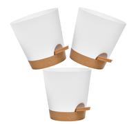 3 Pcs Vasi Autoirriganti Per Piante Da Interno Vasetti Fiori Vaso Di