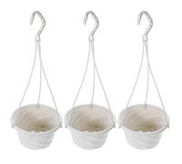 3 Pcs Vasi Per Fiori Da Appendere Vaso in Plastica Cestino Sospeso