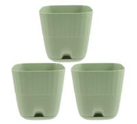 3 Pcs Vasi Per Fiori Vasetti Fioriera Con Irrigazione Automatica Da Interni