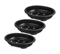 3 Pcs Vaso Per Bonsai Grande Vasi Di Plastica Le Piante Piantine