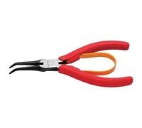 3.peaks -04A - Pinze a becchi piegati, molla in plastica inclusa, 130 mm