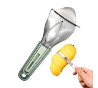 3 pelapatate di mango in acciaio inox per kiwi, , anguria,