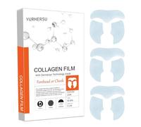 3 pellicole di collagene, Nourisher Brightening Skin Masque, Melting Collagens Film per lenire e curare tutti i tipi di pelle, pelli sensibili, secche e grasse