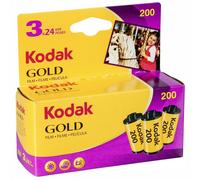 Kodak Gold 200 Gb135-24-h 3 Pack Photo Film Trasparente