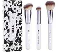 3 Pennelli Da Viaggio per Trucco Fondotinta, Correttore E Fard, Kabuki, Fard, Ab