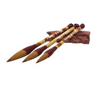 3 pennelli per calligrafia cinesi, pennelli da disegno giapponesi Kanji Sumi, spazzola per capelli di lupo