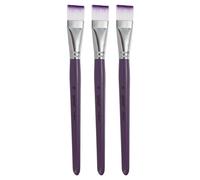 3 Pennelli per Pittura ad Olio Morbidi, 16# per Acquerello, Viola